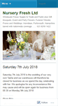Mobile Screenshot of nurseryfreshwholesaleflowers.com